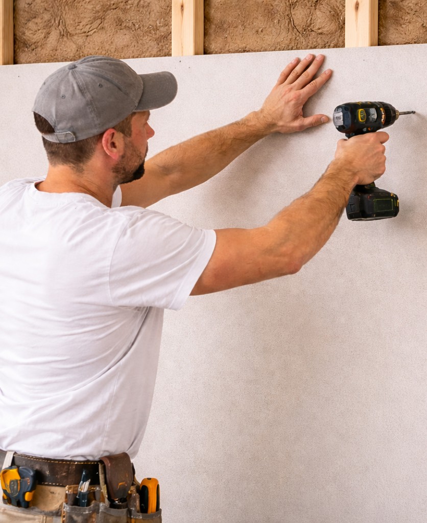 J Kershaw Plastering, Hertfordshire. Services: Plasterboarding & Dry Lining. Boarding, dot & dab, and stud wall boarding for renovations, extensions, and conversions.